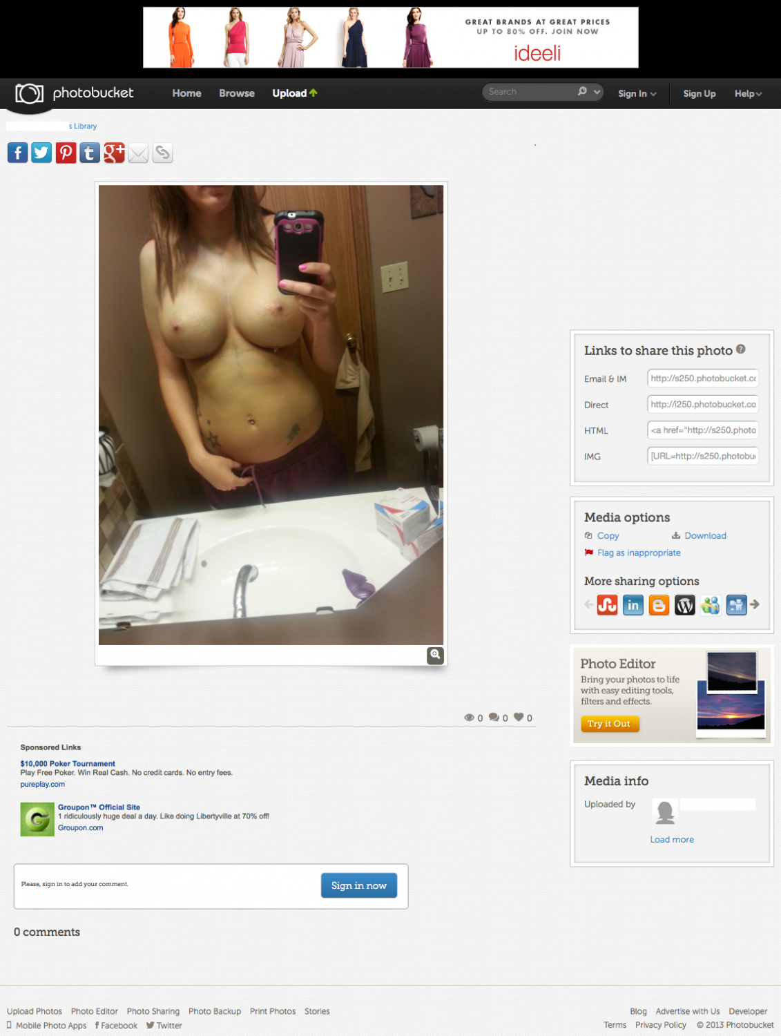 PB Selfie 2013-04-24 #z6VirPCN